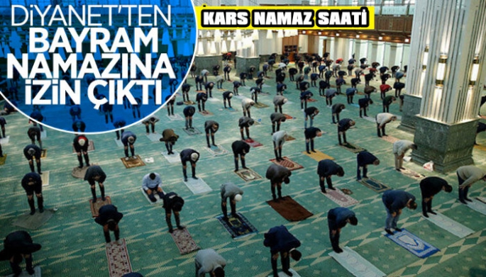 Bayram Namazına İzin Çıktı