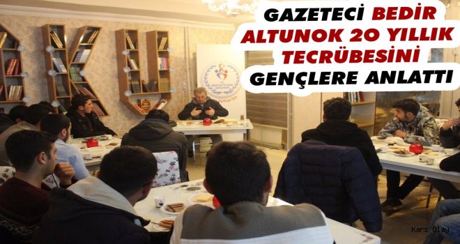 Bedir Altunok Kariyer Günlerinde Gençlerle Buluştu