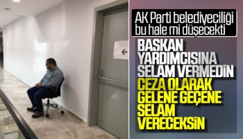 Belediye Çalışanına 'Beni Görünce Ayağa Kalkmadın' Cezası