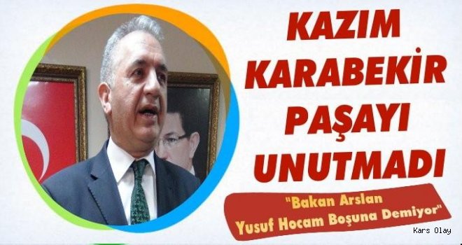 Beyribey'den Kazım Karabekir Duyarlılığı