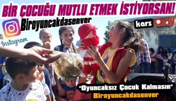 Bir Çocuğu Mutlu Etmek İstiyorsan Biroyuncakdasenver!