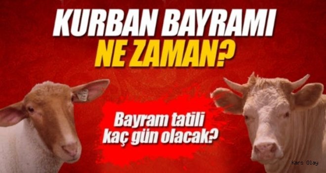 Bu yıl Kurban Bayramı ne zaman? Tüm çalışanlar 9 gün tatil yapacak mı?