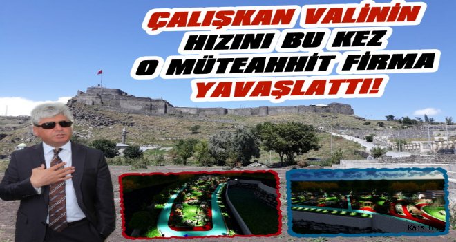 Çalışkan Valinin Hızını Bu Kez O Firma Yavaşlattı