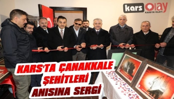 Çanakkale Şehitleri Anısına Kars'ta Sergi