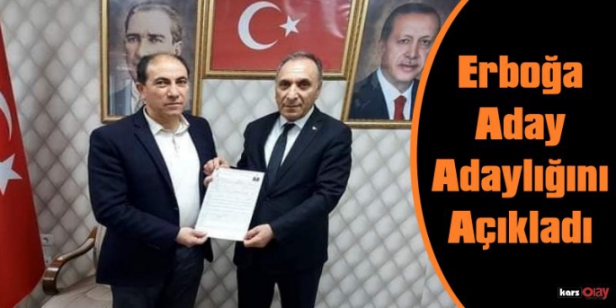 Çetin Erboğa, AK Parti’den aday adaylığını açıkladı