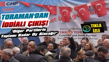 CHP Adayı Taner Toraman'dan İddialı Çıkış