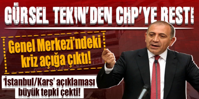 CHP Genel Merkezinde Kars Krizi