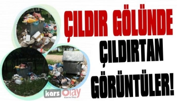 Çıldır Gölünden Çıldırtan Görüntüler!