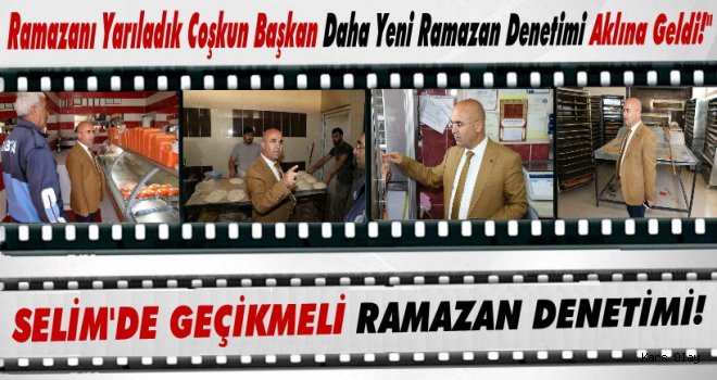 Coşkun Altun'dan 10 Gün Geçikmeli Ramazan Denetimi!