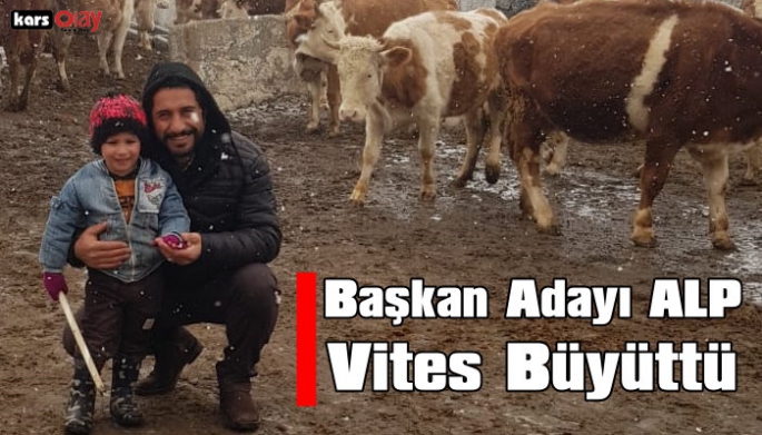  Damızlık Sığır Yetiştiricileri Birliği Başkan Adayı Eren Alp, Vites Büyüttü