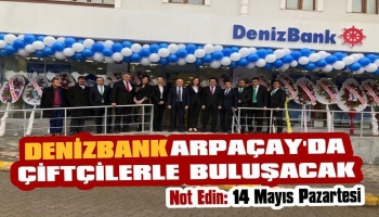 Denizbank Kars'ta Çiftçilerle Buluşuyor