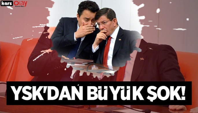 Deva ve Gelecek Partisi'ne YSK'dan büyük şok!