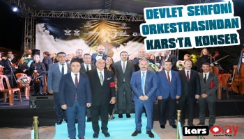 Devlet Senfoni Orkestrasından Kars'ta Konser