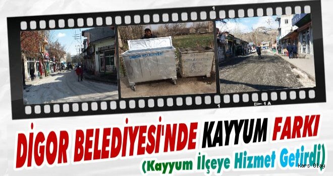 Digor Belediyesinde Kayyum Farkı!