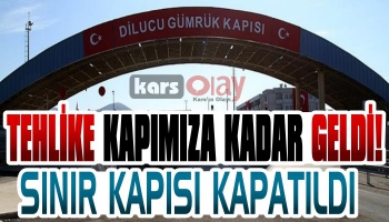 Dilucu Sınır Kapısı Kapatıldı!