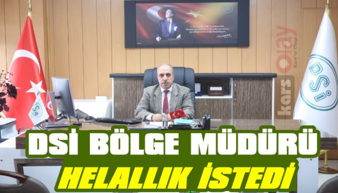 DSİ Bölge Müdürü Helallık İstedi