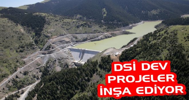 DSİ Dev Projeler İnşa Ediyor