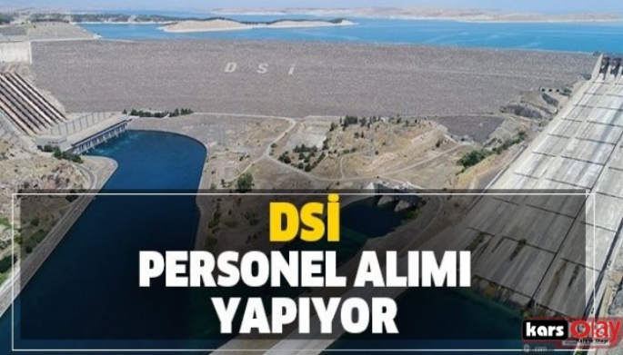 DSİ PERSONEL ALIYOR!