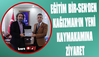 Eğitim Bir-Sen'den Kaymakam Çınar'a Ziyaret