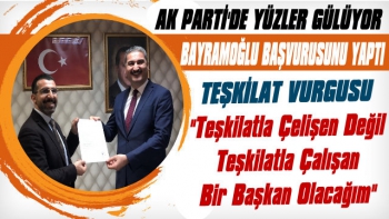 Emre Okan Bayramoğlu Kars Belediye Başkan Aday Adaylığı Başvurusunu Yaptı
