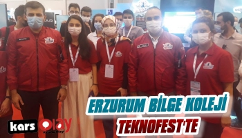Erzurum'da Bilge Koleji'nin Teknofest Başarısı