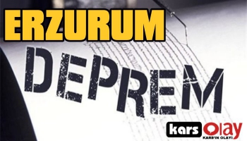 Erzurum'da Deprem!