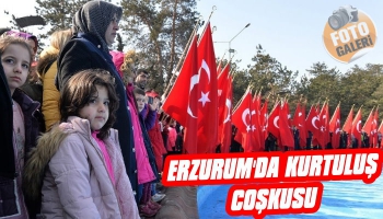 Erzurum'da Kurtuluş Coşkusu