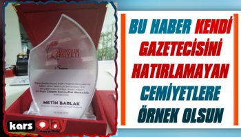 Erzurum Gazeteciler Cemiyetinden 10 Ocak Jesti