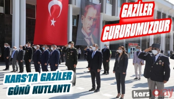 Gaziler Günü Kars'ta Törenlerle Kutlandı