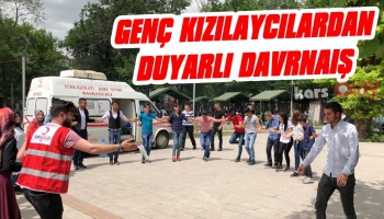 Genç Kızılaycılardan Duyarlı Etkinlik