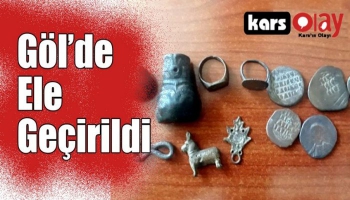 Göle'de Tarihi Eser Kaçakçılığı