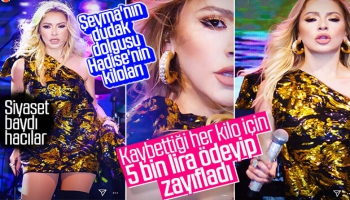 Hadise 6 kilo için tam 30 bin TL verdi