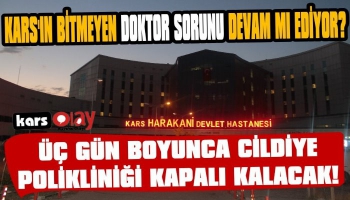 Harakani'de Üç Gün Cildiye Doktoru Olmayacak!