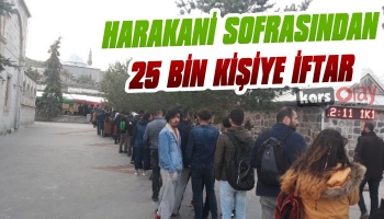 Harakani Sofrasında 25 Bin Kişi İftar Yaptı