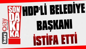 HDP’li Belediye Başkanı İstifa Etti