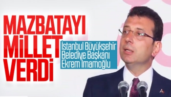 İBB seçimlerinin kazananı Ekrem İmamoğlu