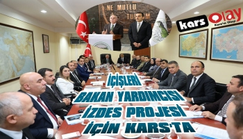 İçişleri Bakan Yardımcısı Tayyip Sabri Erdil Kars'ta