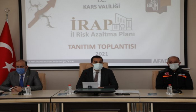 İl Afet Risk Azaltma Plan Toplantısı Yapıldı