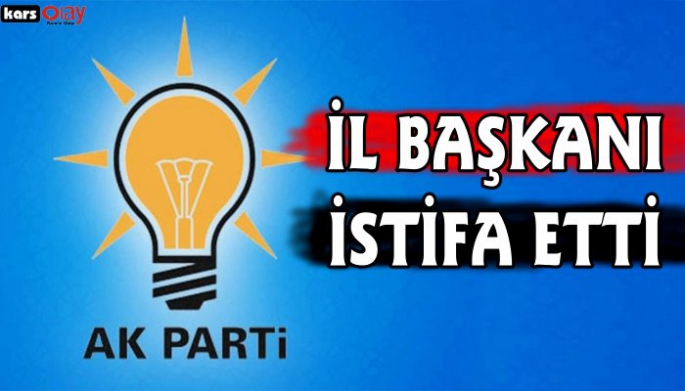 Hakkari İl başkanı istifa etti