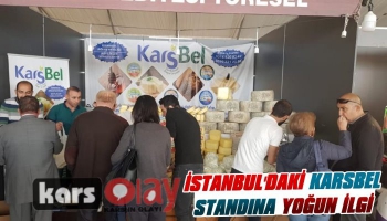 İstanbul'daki KarsBel Standına Yoğun İlgi