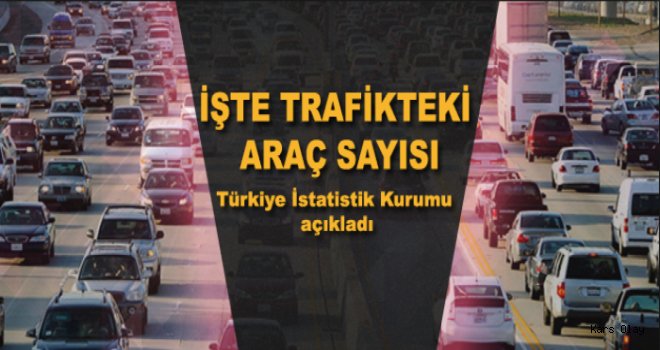 İşte Kars'taki Araç Sayısı