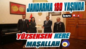 Jandarma Kuruluşunun 180. Yılını Kutluyor