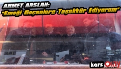 Ahmet Arslan’dan Bakanlara Teşekkür