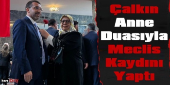 AK Parti Kars Milletvekili Adem Çalkın Meclis Kaydını Yaptı