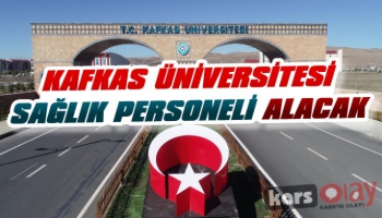 Kafkas Üniversitesi Personel Alacak