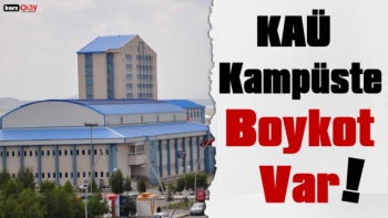 Kafkas Üniversitesinde Boykot Var!