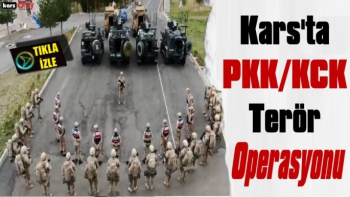 Kars'ta PKK/KCK Terör Operasyonu 
