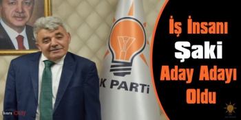 Kazım Şaki AK Parti’den Kars Milletvekili Aday Adaylığı Başvurusu Yaptı