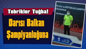 Milli Atlet Tuğba Toptaş Türkiye Şampiyonu Oldu!