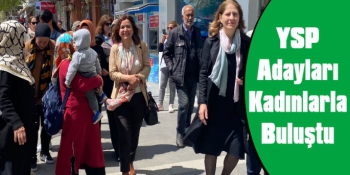 YEŞİL SOL PARTİ KARS ADAYLARI KADINLARLA BİR ARAYA GELDİ
